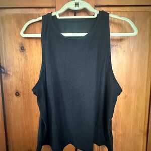 Beyond Yoga Black Featherweight Rebalance Tank Sz L